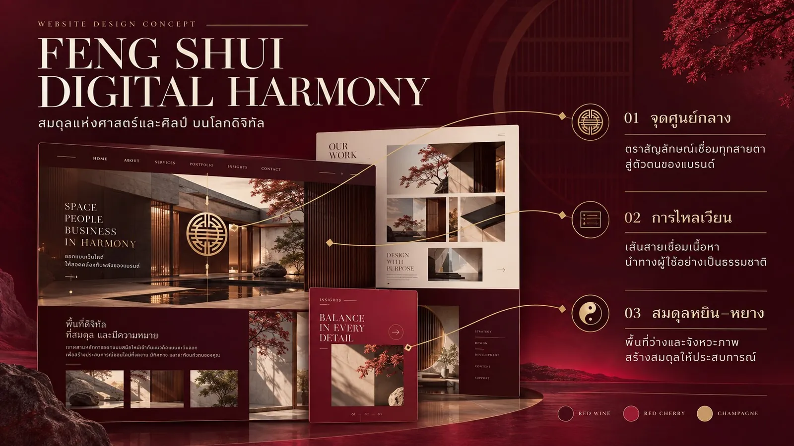 Feng Shui Digital Harmony — สมดุลแห่งศาสตร์และศิลป์ บนโลกดิจิทัล